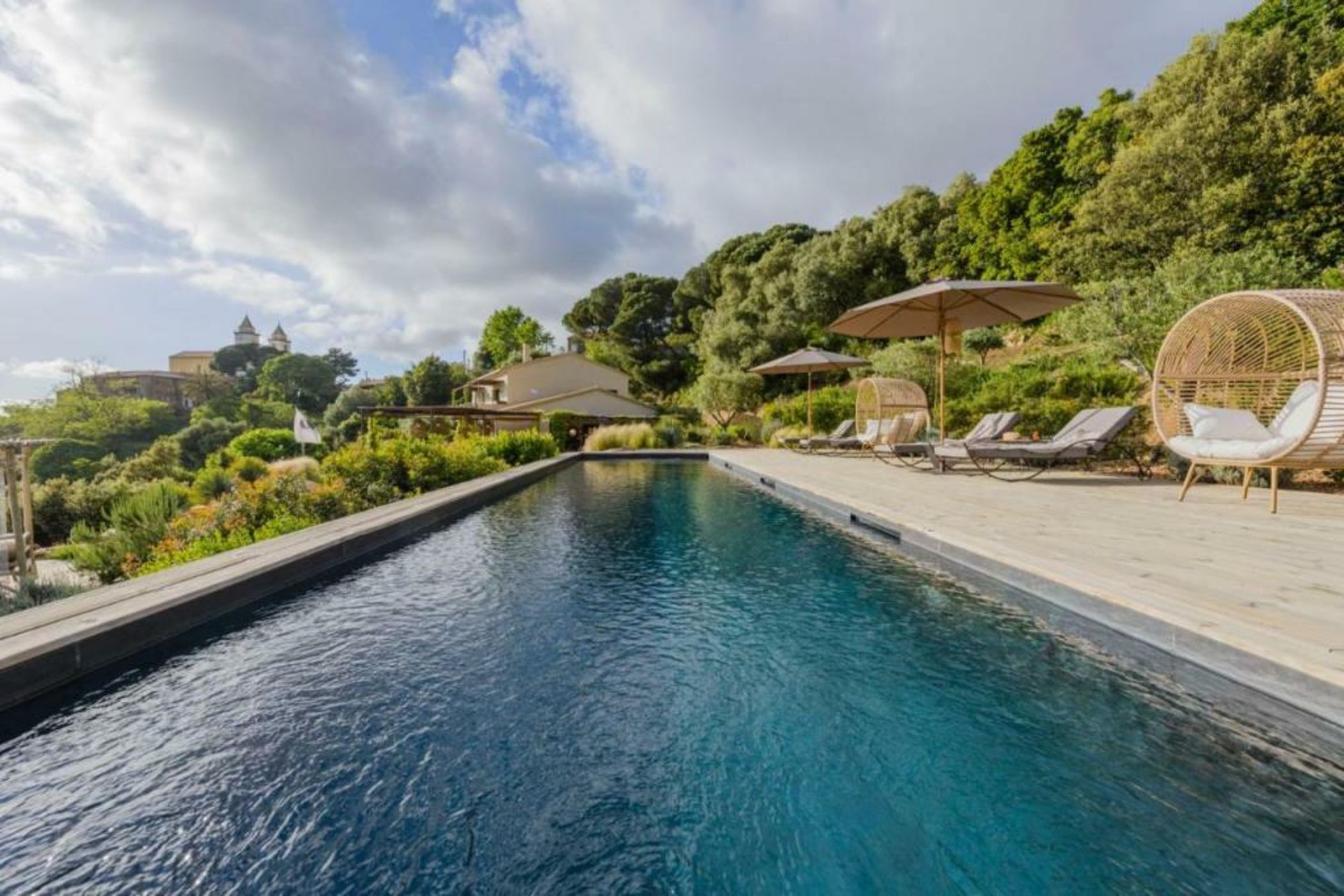Terre de Maquis, maison d'hôtes vue mer Corse