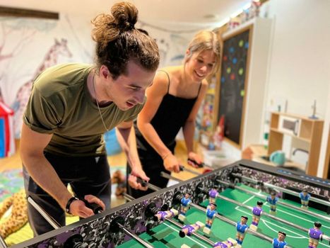 SPANNORT family home with common kitchen and self check-in