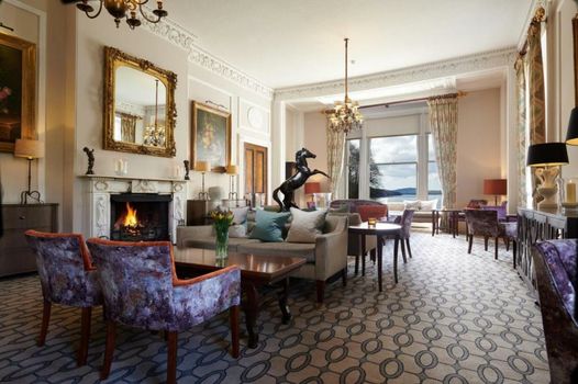 Storrs Hall Hotel on the shore of Lake Windermere