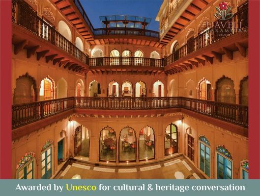 Haveli Dharampura & Golden Haveli- UNESCO awarded Boutique Heritage Hotel
