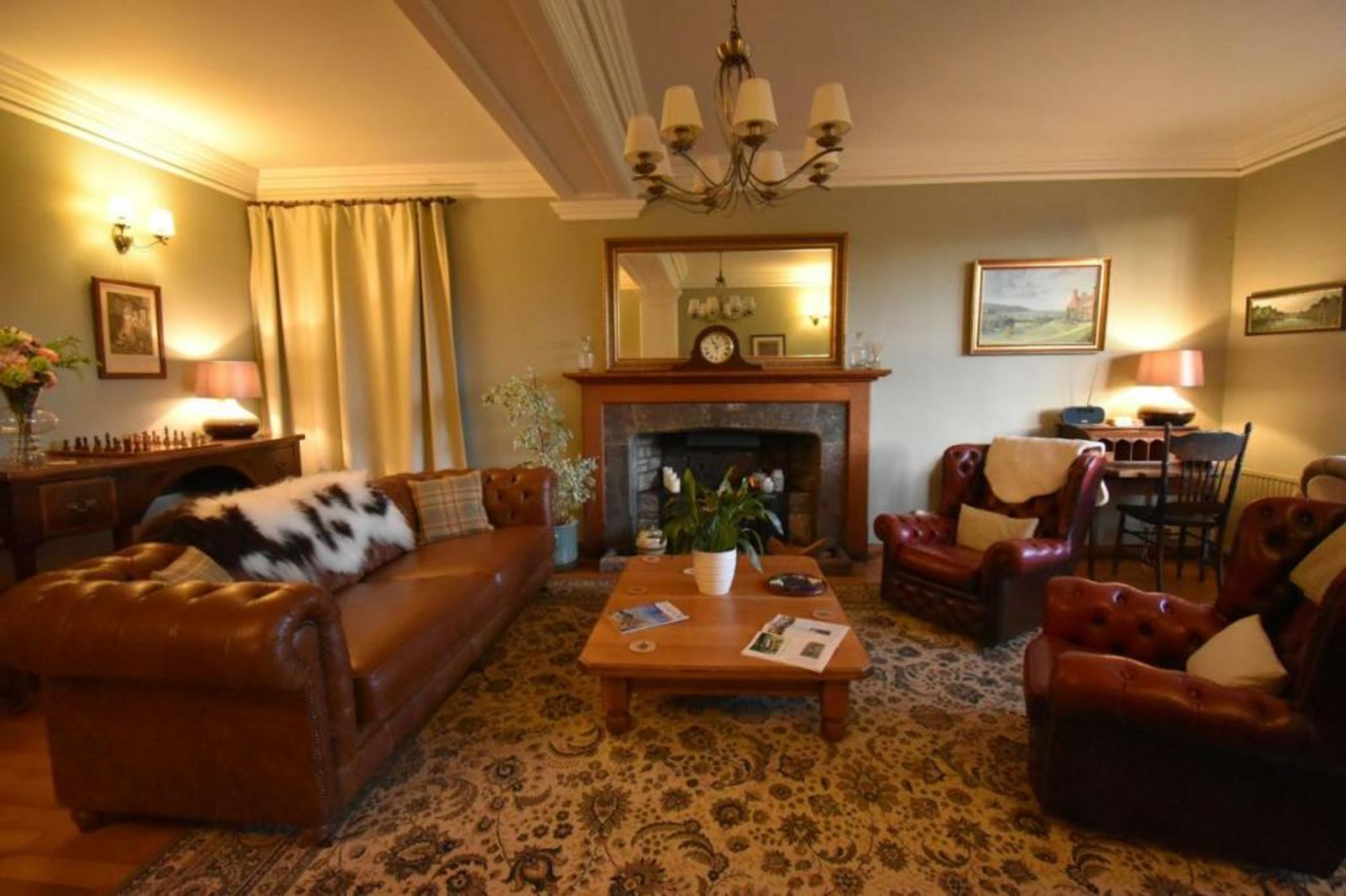 Luxury Bed And Breakfast at Bossington Hall in Exmoor, Somerset
