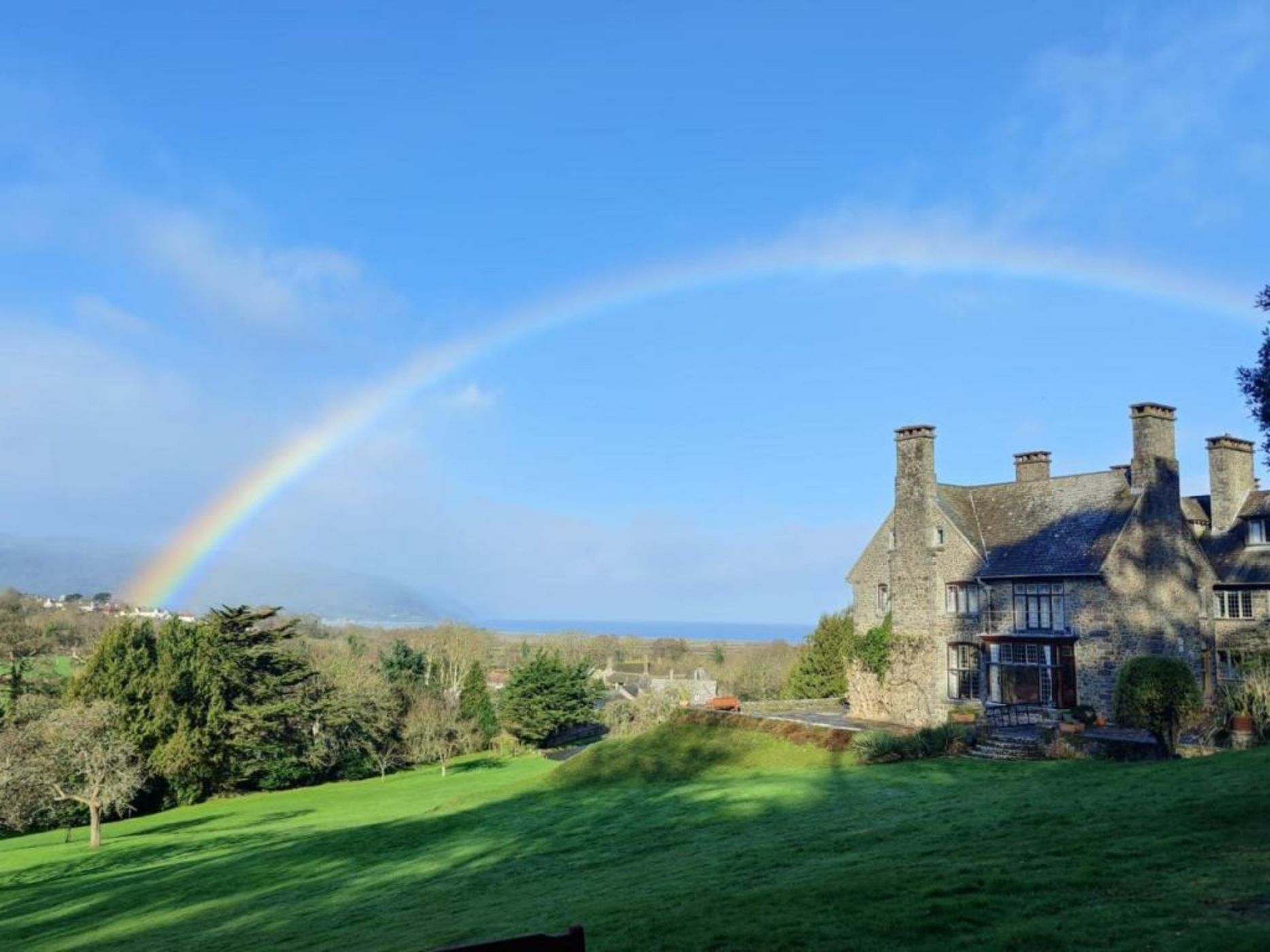 Luxury Bed And Breakfast at Bossington Hall in Exmoor, Somerset
