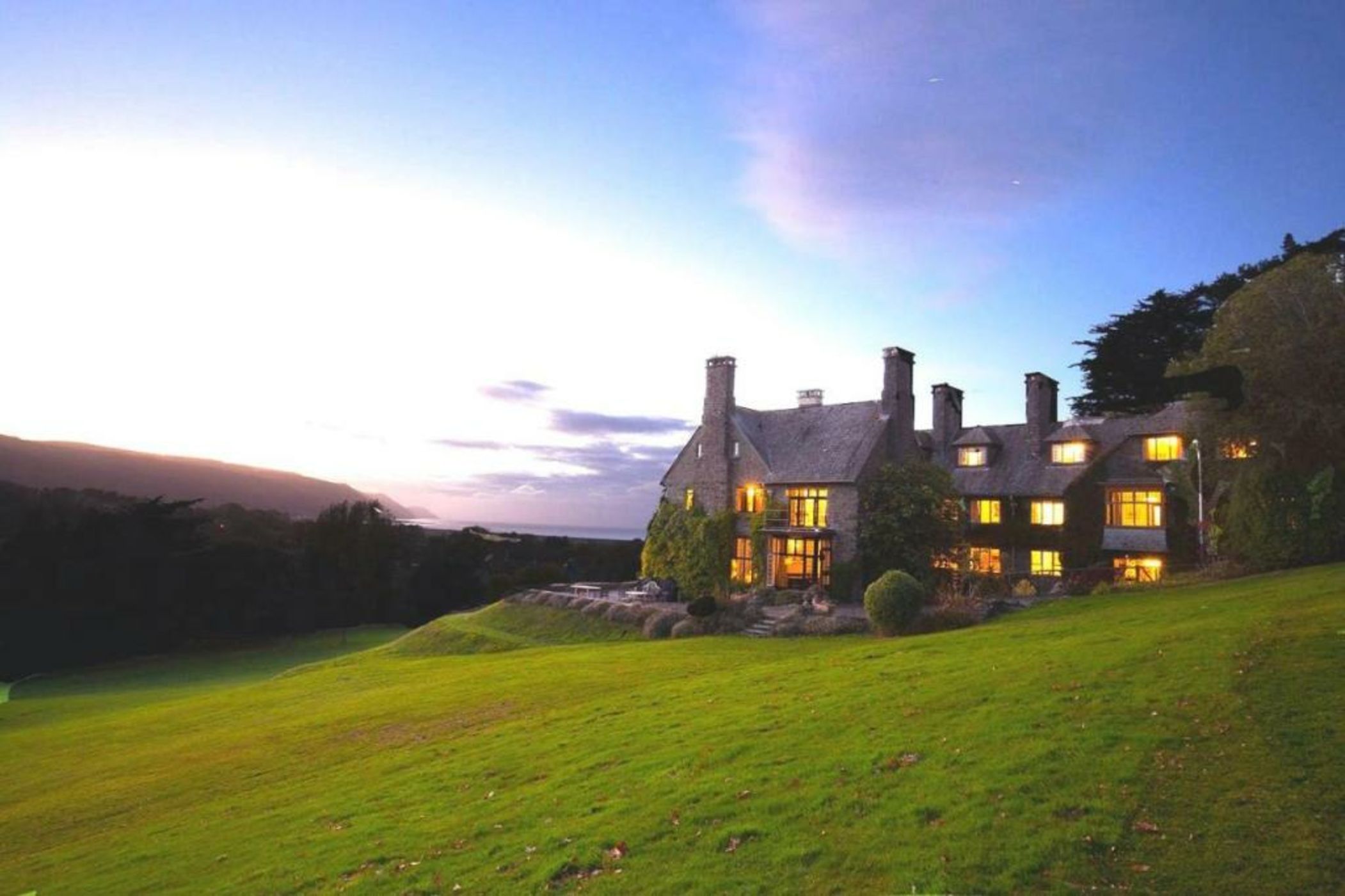 Luxury Bed And Breakfast at Bossington Hall in Exmoor, Somerset