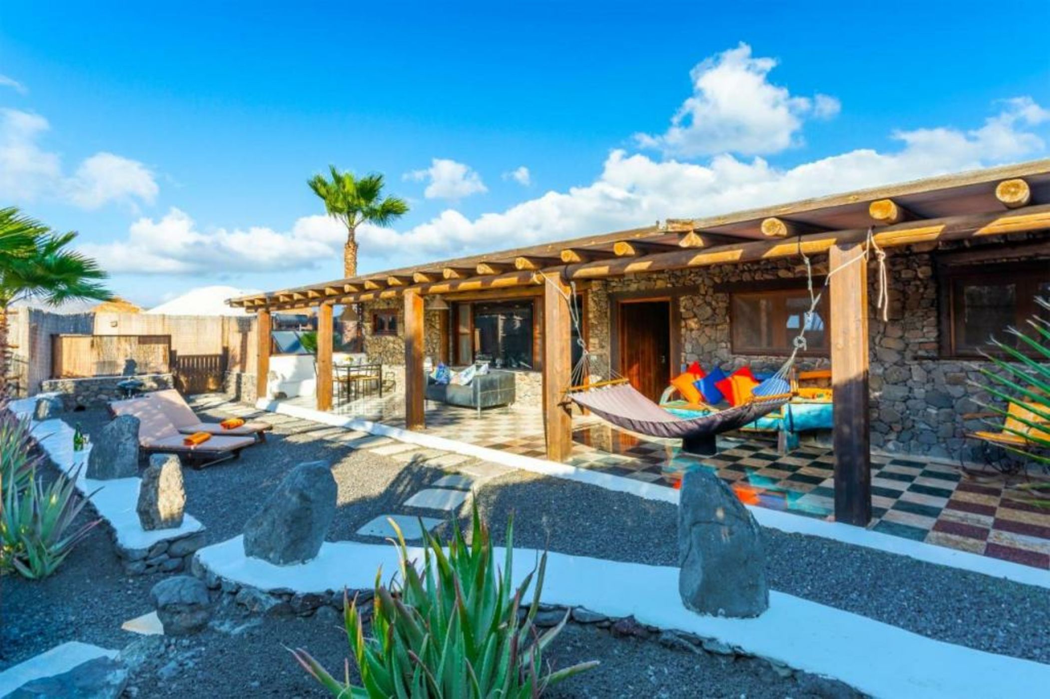 Finca De Arrieta Village - Yurts and Stone Cottages - Shared Pool - Walking distance to Arrieta Beach - Off Grid