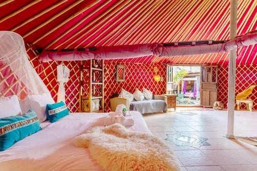 Finca De Arrieta Village - Yurts and Stone Cottages - Shared Pool - Walking distance to Arrieta Beach - Off Grid
