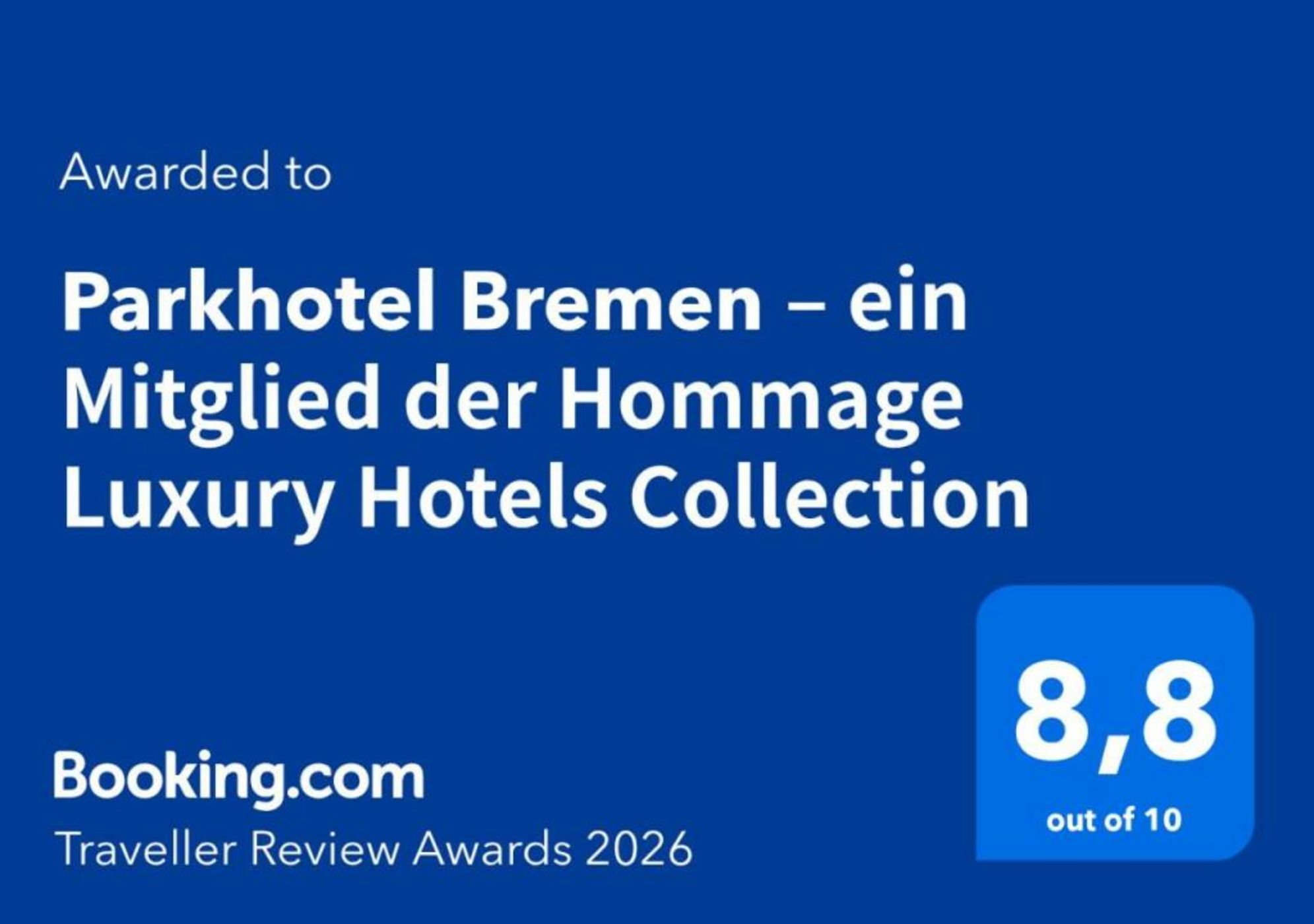 Parkhotel Bremen – ein Mitglied der Hommage Luxury Hotels Collection