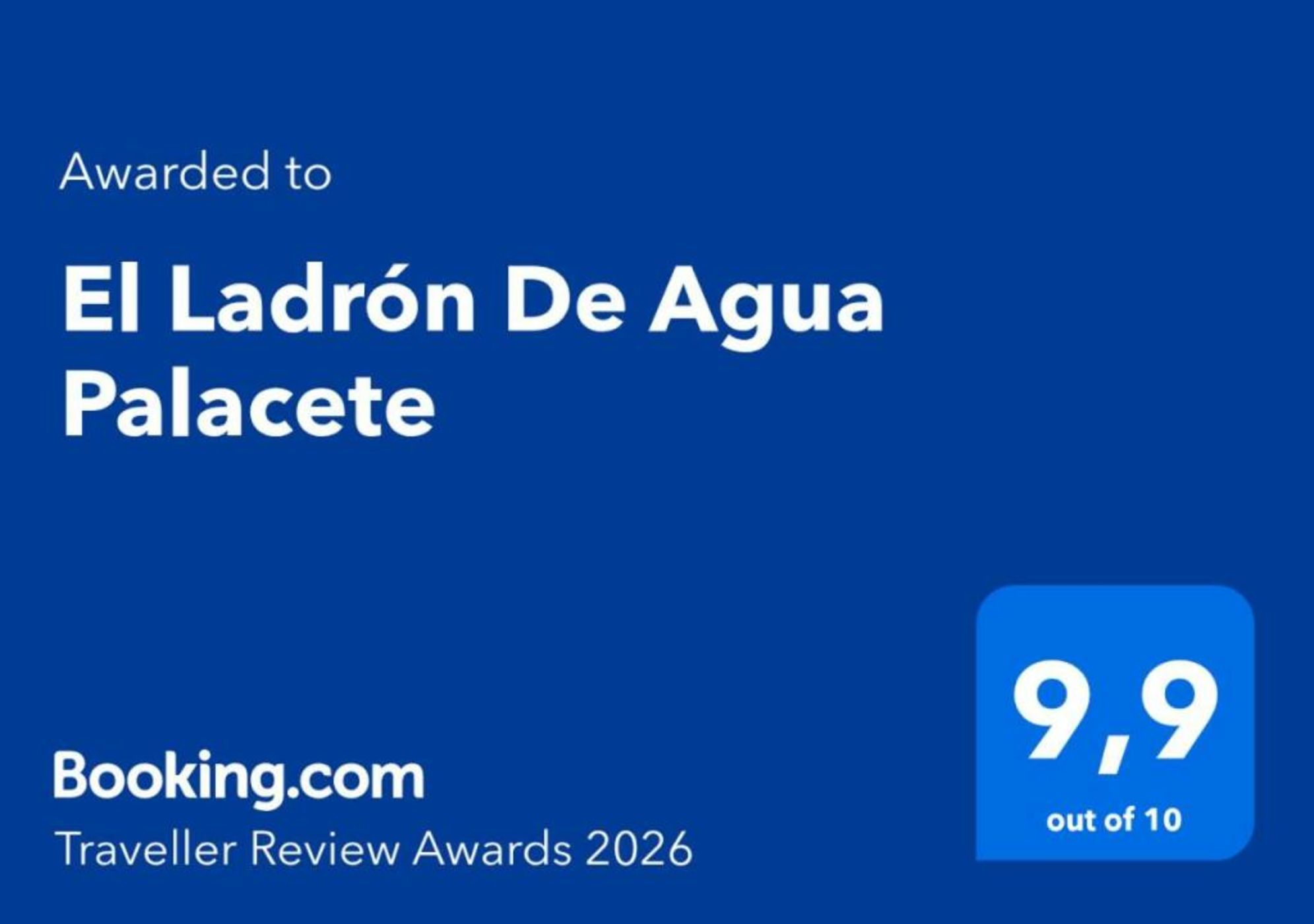 El Ladrón De Agua Palacete