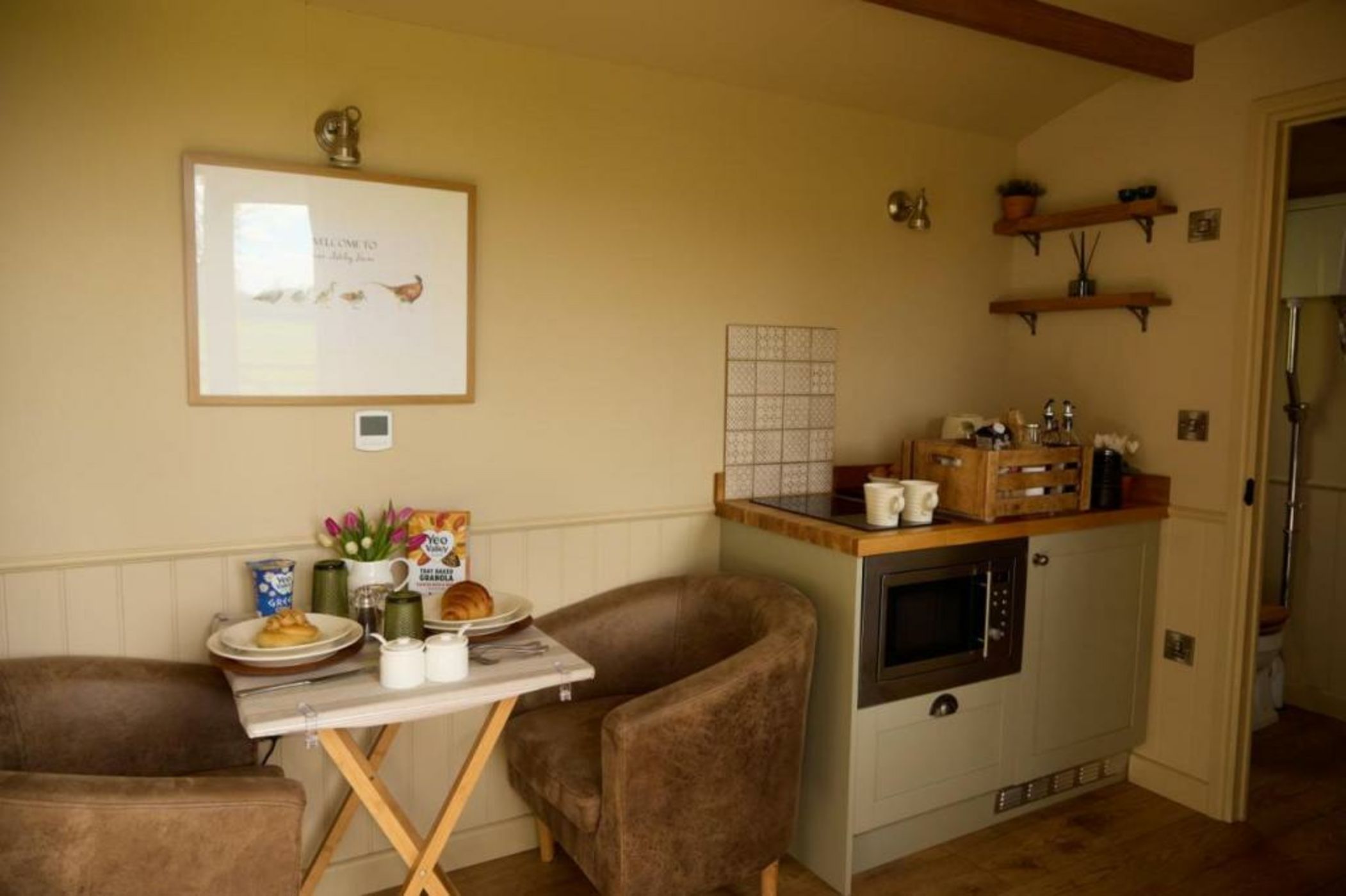 Great Ashley Farm Shepherds Huts and Cottage