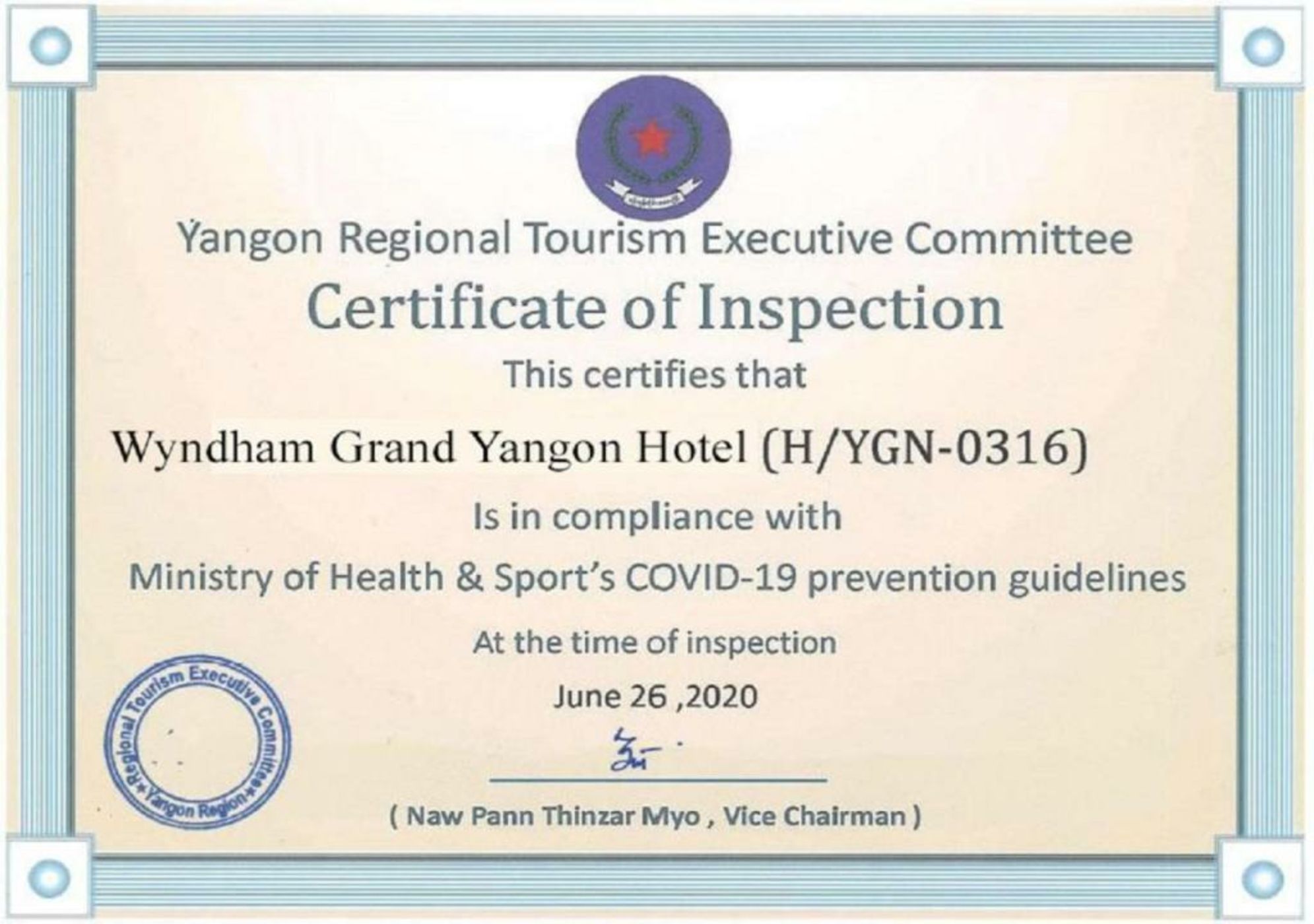 Wyndham Grand Yangon