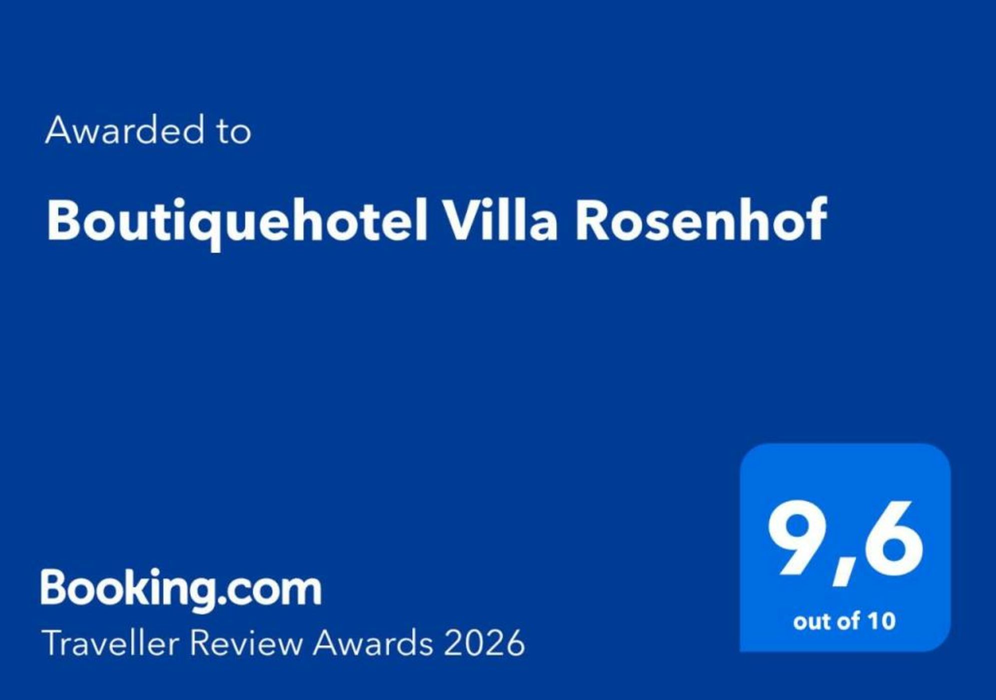 Boutiquehotel Villa Rosenhof
