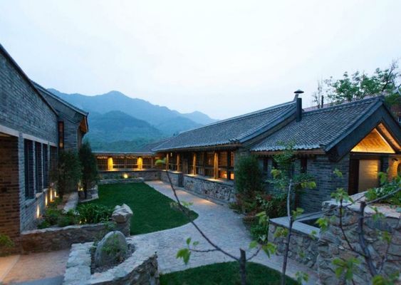 Brickyard Retreat at Mutianyu Great Wall Adjoin to Mutianyu Great Wall - Room with the View of Great Wall - Chinese massage experience - Vehicle Shuttle Service - International Catering - SPA& Nail Beauty Facilities