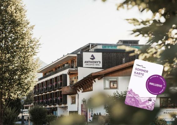 Anthony's Life & Style Hotel - inklusive Sommerkarte PREMIUM