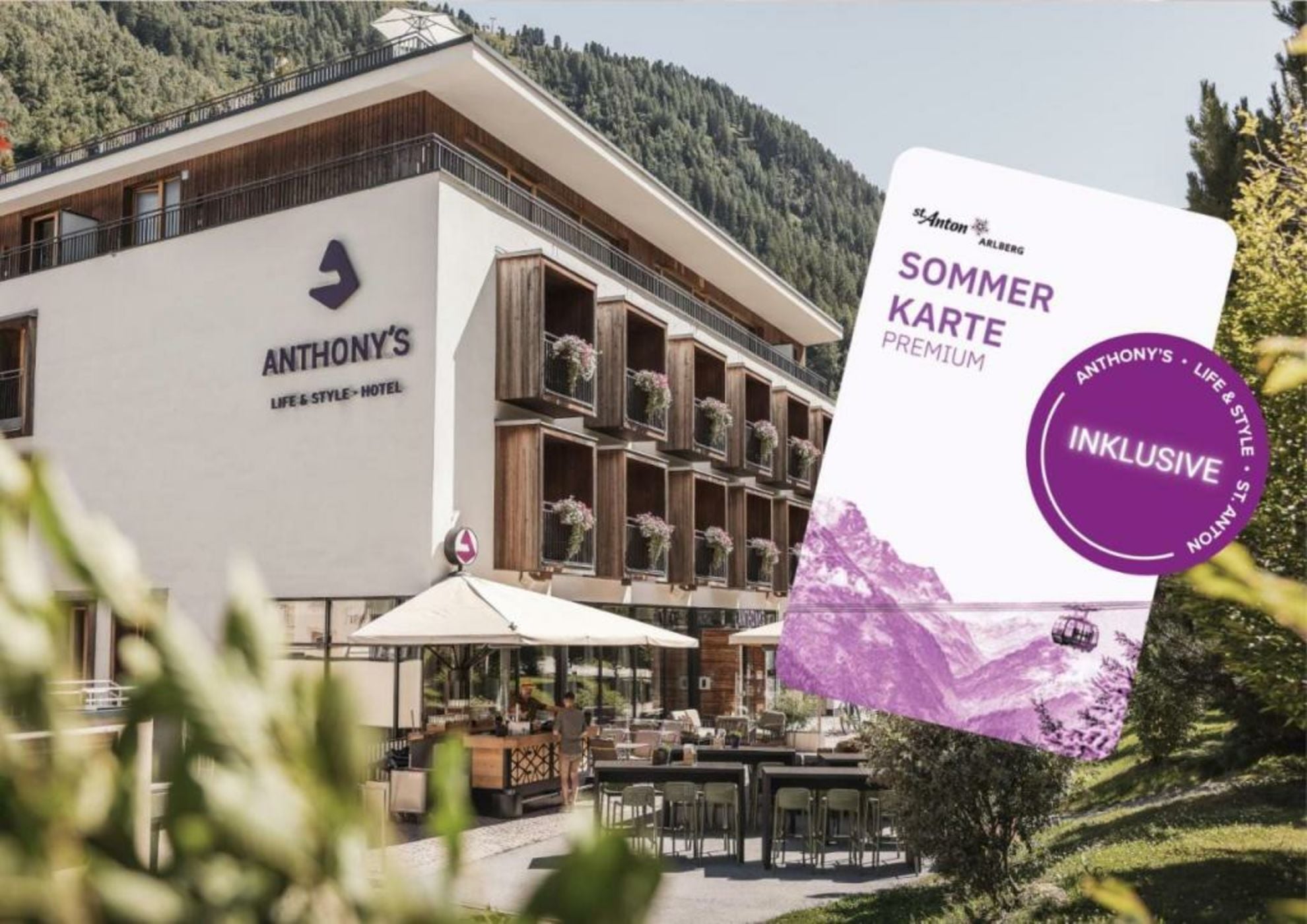 Anthony's Life & Style Hotel - inklusive Sommerkarte PREMIUM