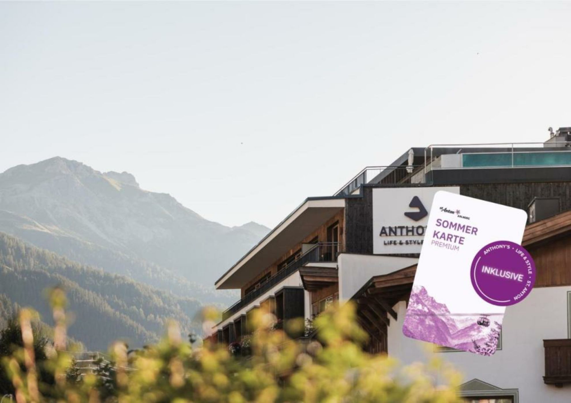 Anthony's Life & Style Hotel - inklusive Sommerkarte PREMIUM