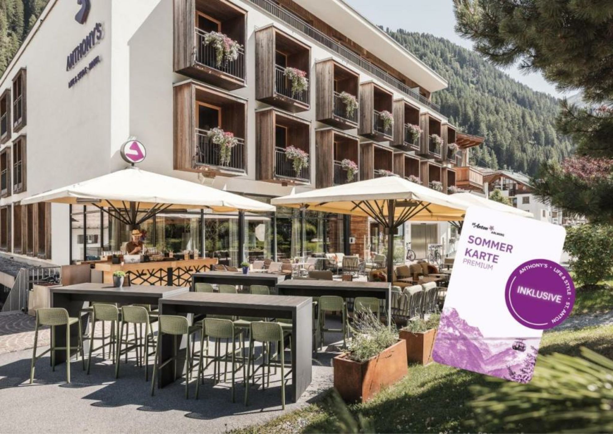 Anthony's Life & Style Hotel - inklusive Sommerkarte PREMIUM