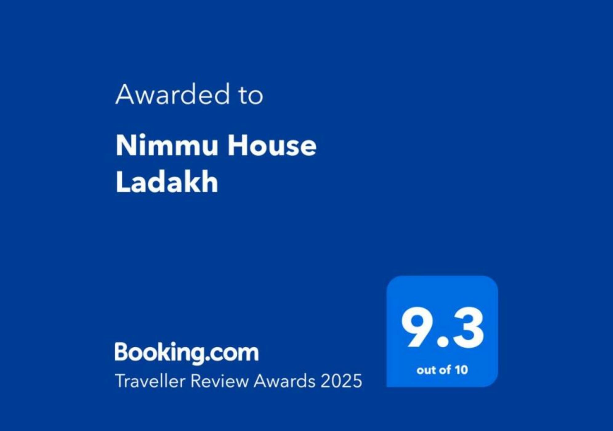 Nimmu House Ladakh