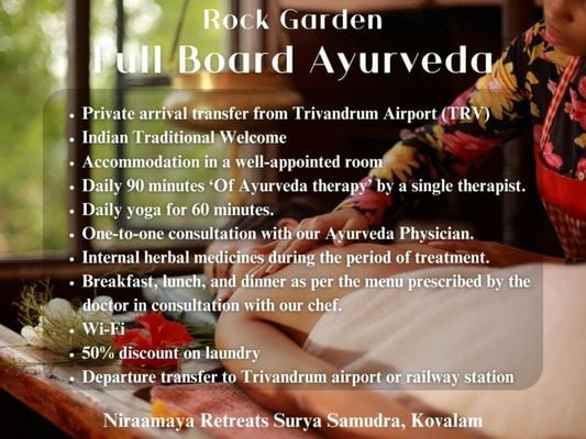 Niraamaya Wellness Retreats, Surya Samudra, Kovalam