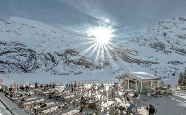 Berghotel Trübsee - Accessible Only by Cable Car