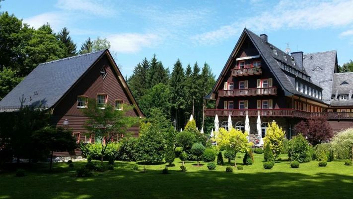 Das Jagdhaus Waldidyll Erzgebirge
