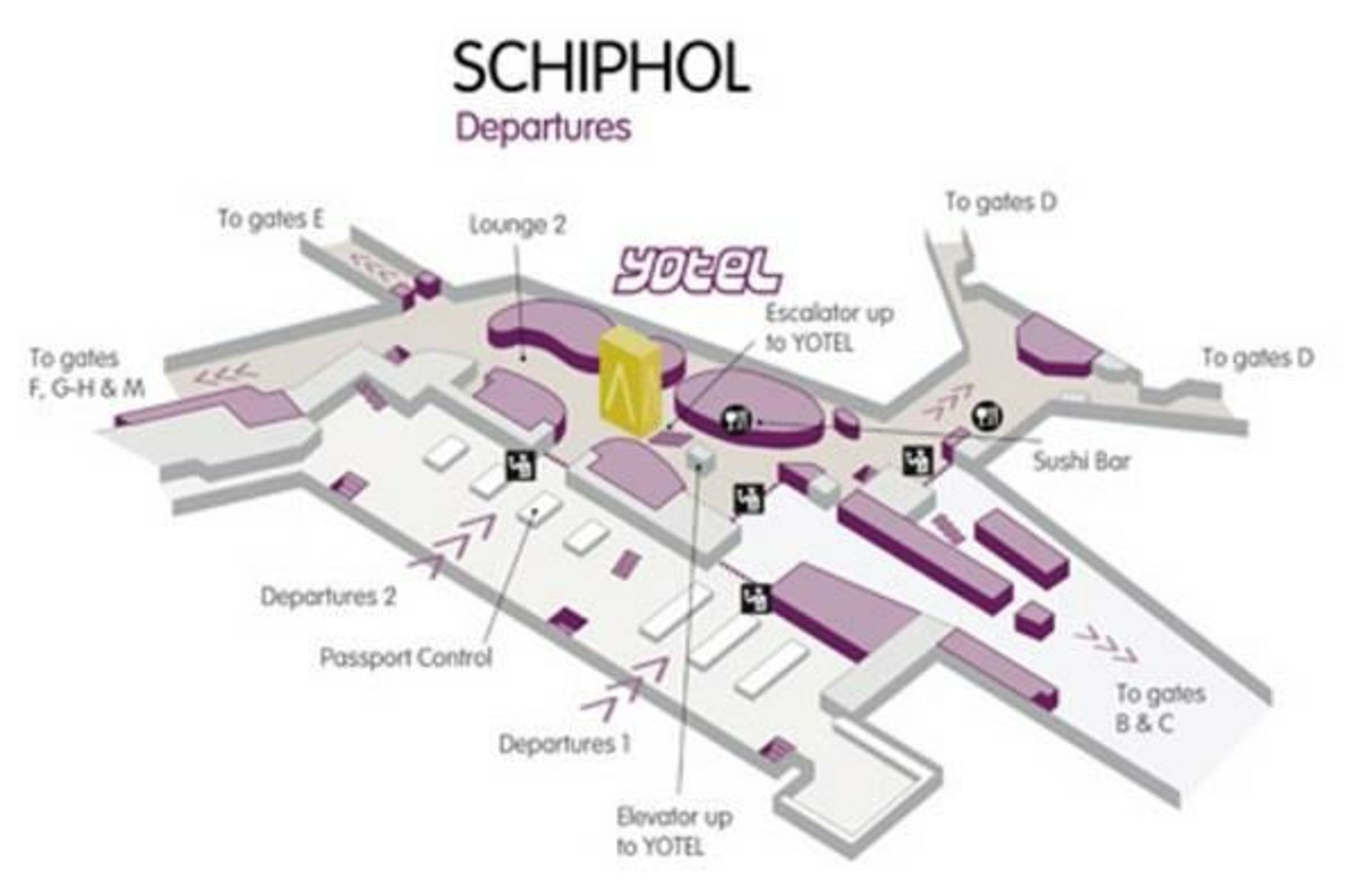 YOTELAIR Amsterdam Schiphol Transit Hotel